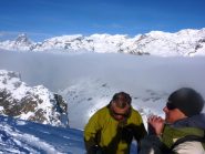 enrico e giaccone in cima