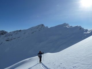 Pic de Chamois e Bec d'Aigle alle spalle