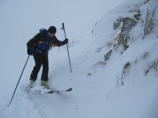 Scendendo nella tormenta