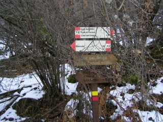 Palina d'inizio percorso