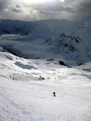 in salita