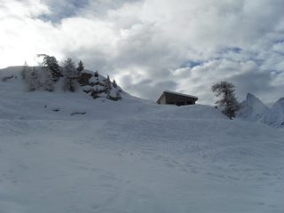 in vista dell'alpeggio Champchenille