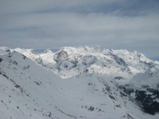 ultimo sole sul Rosa