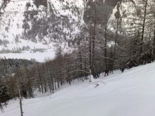 un tratto dritto