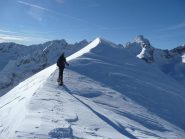 renato arriva sulla cima 2760 m