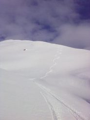 da sopra il canalone verso Tza Crousa