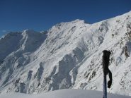 Dalla cima , vista su Quinzeine