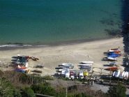 Spiaggia, gozzi e mare