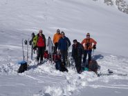 primo gruppo al colle