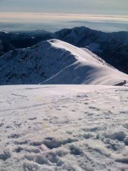 Dalla vetta verso la pianura