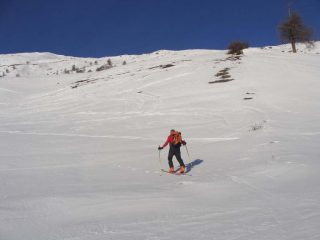 sui pendii intermedi