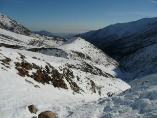 Valloncello risalito prima del Sellery Superiore