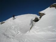 In vista della cima