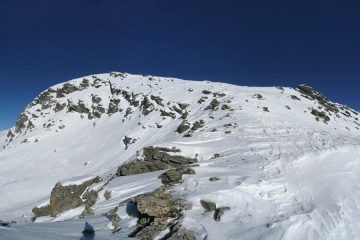 la cima vista dal colletto q. 2895