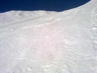 discesa; la mia traccia