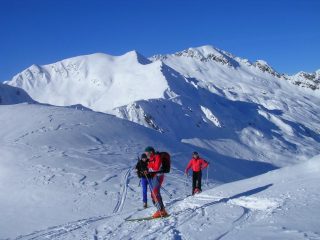 Sullo sfondo la Cima di Lemma