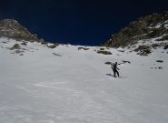 tratto ripido accesso al colle