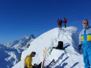 in cima ci si da' il cambio