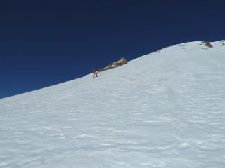 Bei pendii verso la cote de Chamois