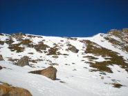 poco sotto la punta Chalvet, pieno sud