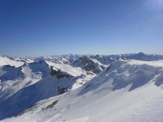Basse di Terrarossa dalla cresta