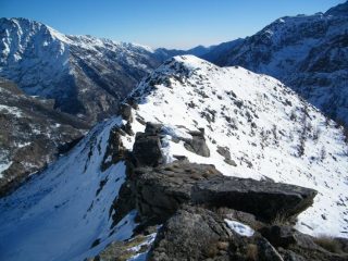 La Merola e la cresta dal Colle Sià