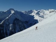 Sull'ultimo risalto prima della cima