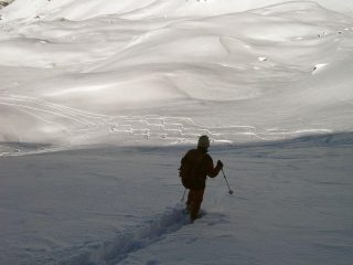 Parte alta nella farina