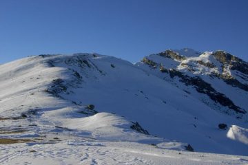 Dorsale con Cima Bonze sullo sfondo a dx