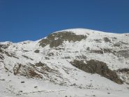 Ciriunda con a sx il canale di salita e di fronte il versante di discesa