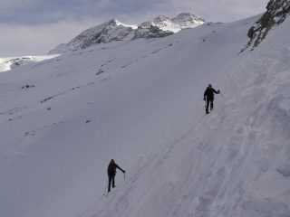 sul traverso dell'Hubschorn
