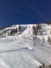 tracce nella parte bassa
