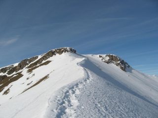 Tratto prima della cima