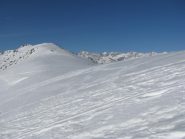 Arrivo al colletto q.ta 1898, con vista su Gran Paradiso