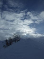 Cielo particolare verso la Belotte ed il Morefreddo