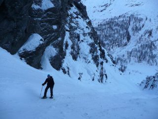 primo tratto con le racchette