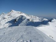 La cresta che porta al Cavalpiccolo e Cavalgrosso