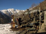 carrello piano inclinato alla testa d'aj