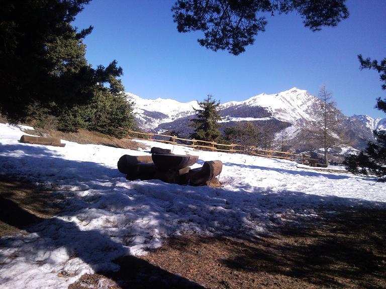 Dalla cappella di Saint Evence