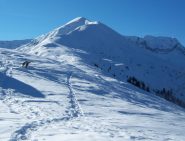 tutta la dorsale di salita dall'Alpe Pizzo