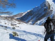 Uno sguardo verso valle... Siamo quasi arrivati 