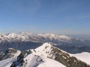Dalla vetta panorama verso Soglio and Company.In primo piano a sx il Marmottere