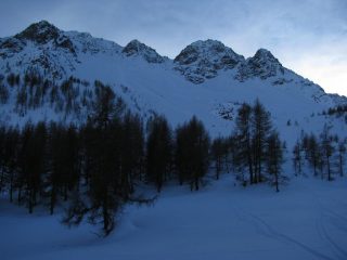 La discesa dal limite del Bosco