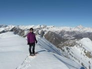 Anna sulla cima nord