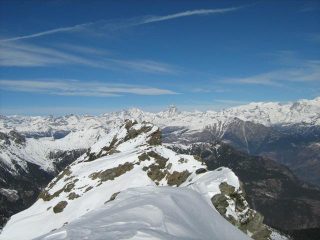 panorama dalla vetta