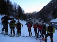 prima della partenza foto di parte del gruppo