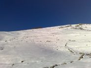 il pendio sopra il colle di gilba