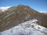 La cresta di salita alla Rocca Perabianca