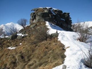 Arrivo alla Rocca Perabianca