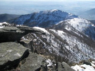 Panorama verso la Testa Brusà